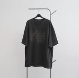 (Unisex) Defne レタリングボクシーTシャツ