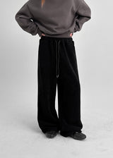 [MADE] Belar Brushed Fleece Two-Way Banding Pants