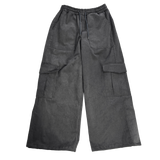 peach graphic cargo pants