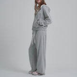 Frill Needle Pants (Grey)