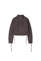 strap jacket (dark grey)