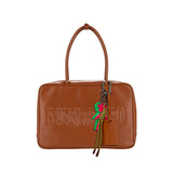 Signature Logo Top Handle Bag + Includes Charm and Keyring