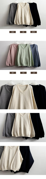 Ind boxy punching balloon V-knit