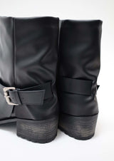 Simple Cover Mid Boots