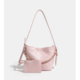 Classic Tweed Quilted Chain Bag - A must-have tweed shoulder bag for formal looks