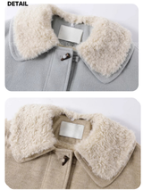 Urban Cara Milead Wool Toggle Long Coat