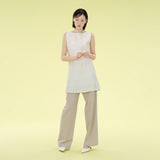ソイルストライプパンツ (beige)