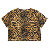 ジュビー レオパード ホットフィックス クロップT
