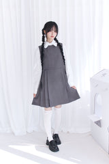 Layered Pleated Dress