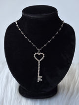 Heart Key Necklace