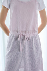 SOFT KNOT LACE DRESS