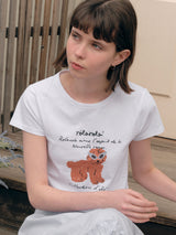 ROLA サングラスパピーTシャツ ホワイト