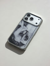 [MADE] Lucifer Epoxy Silver Bumper Case [iPhone/Galaxy]