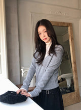 LP Cozy V-neck Wrap Knit (3color)