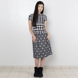 ポケットレイヤードスカート - Dot White