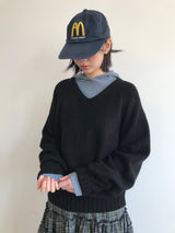 PREP Vネックニット（8color)