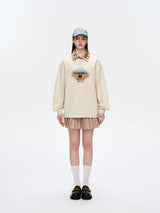 13DE MARZO Real Cap Bear Sweater