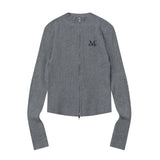 ORCHID クロップニット ジップアップ (7COLOR)