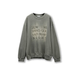 BRUSH FADING SWEATSHIRT