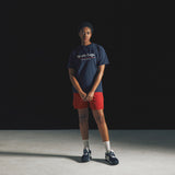 Sports Dept Line Logo T-shirt - Navy
