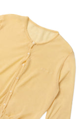 エアリーサマーカーディガン_yellow