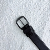 ブラック レース スティッチ ベルト