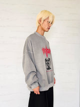 VENTIQUE Pigment World Metal Sweatshirt 2colors