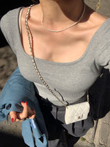 【MADE】クワイヤリブスクエアTシャツ