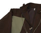 Two string windbreak / brown