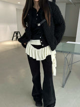 Fuckle Up Fluffy Jacket - 2 colours