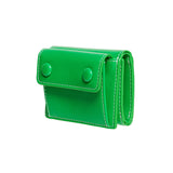 ドットポケット3レイヤーハーフウォレットコインマネーカードウォレット green