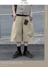 バーノンパッチストラップバミューダパンツ