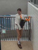 リブンサマーオープンワークニット