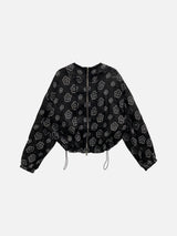 Airy Bloom Flower Zip-Up (3c)