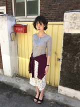 イッツシアーヘンリーネックスリーブレスTシャツ (4color)