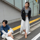 ダンシング パターン ライト ストライプ スカート