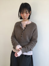 ラムウールアルパカニット (4color)