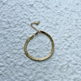 Textured Gold Bracelet