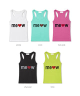 meow rib top (5colors)