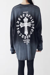 (Unisex) リアルダーティパインティングTシャツ