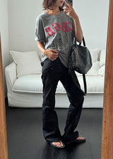 2WAY CAPRI BOOTS CUT PANTS
