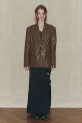 MIDNIGHT BLAZER brown
