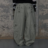 クロスポケットカーゴパンツ (ASH KHAKI) F25ZD976