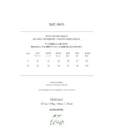 コットンベーシックブーツカット