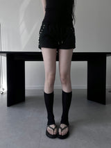 square studded banding shorts (2color)
