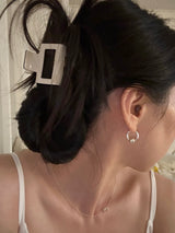 Two tone ヘアクリップ (4color)