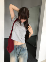 [ORIGINAL] Face Round Short-Sleeve T-Shirt