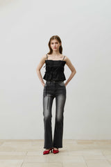 ROEL BOOTCUT DENIM / BLACK