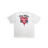 "LOVE FRY GUYS" BALLON PRINTED S/S T-SHIRT