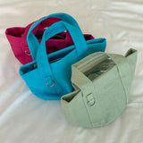 canvas mini-mini bag (3 colors)